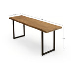 Aptos Bench Table with Live Edge