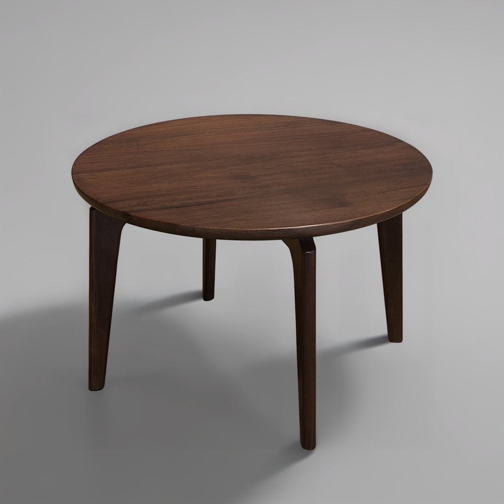 Borgen Round Coffee Table in Walnut