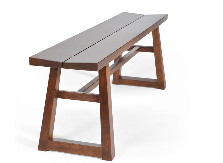 Chelsea Bench, Solid Walnut, Feat. Dovetail Joinery, 54 Long
