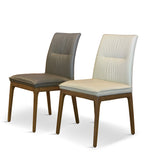 Lily Leather Dining Chair, Set of 2