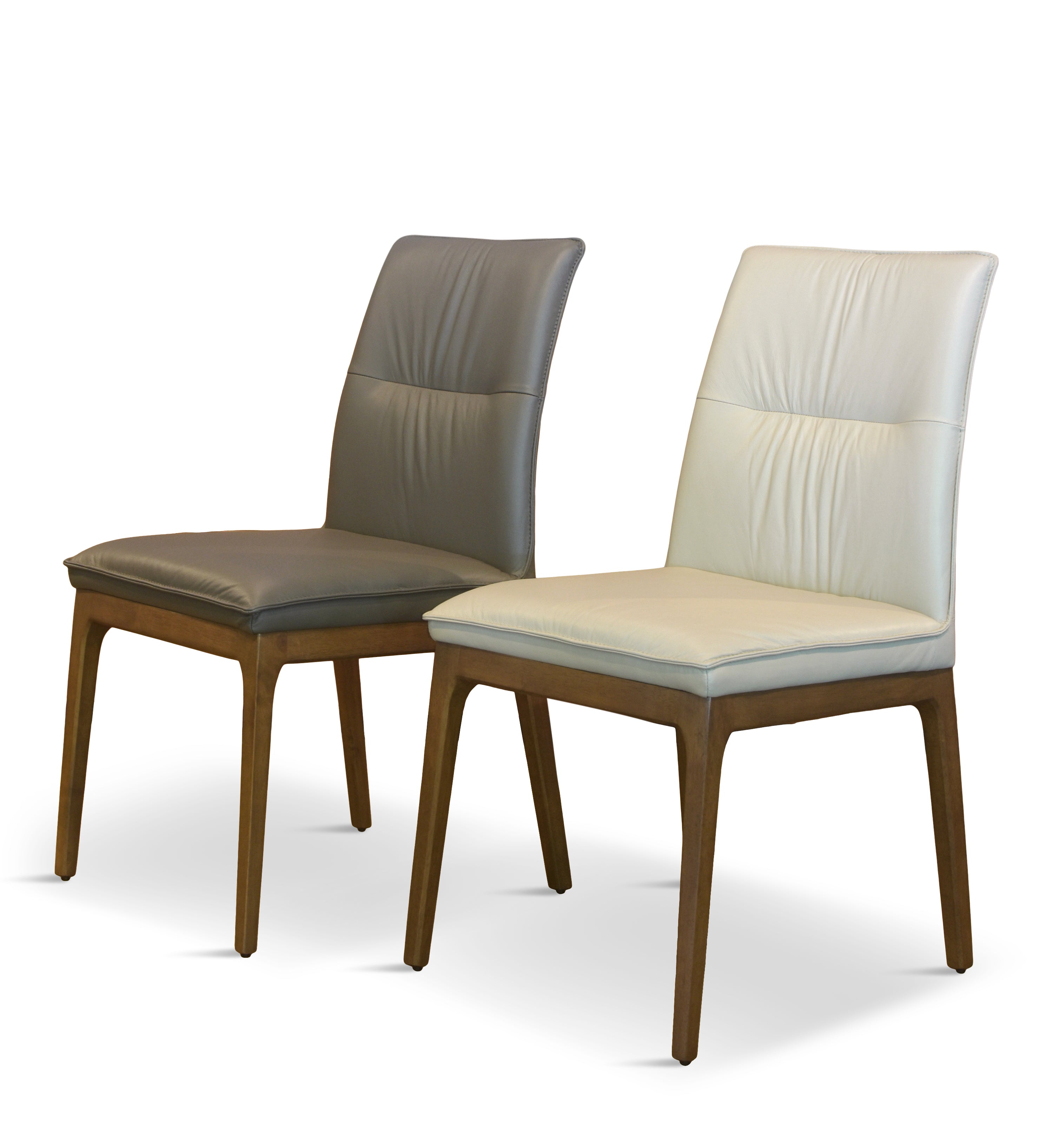 Lily Leather Dining Chair, Set of 2