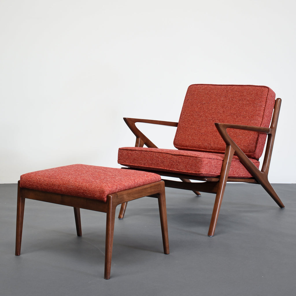 Mid Century Modern Ottoman