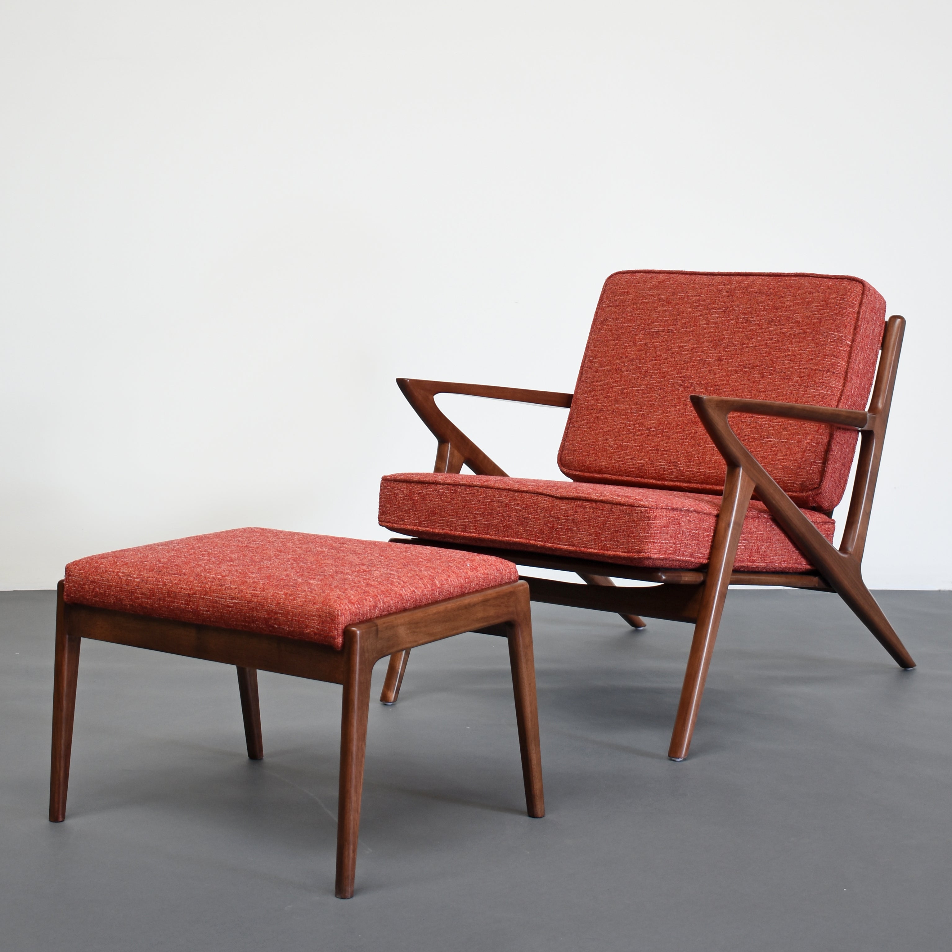 Mid Century Modern Ottoman